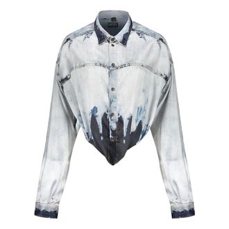Diesel Donna, Camicette, Blu, S, new