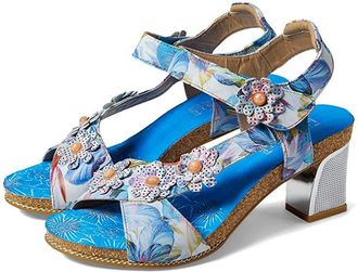 L'Artiste by Spring Step Illuminated Womens Shoes Blue : EU 36 (US Womens 5.5-6) M, Leather