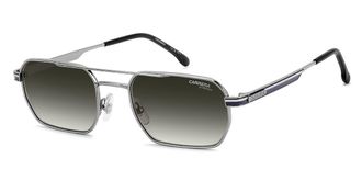 Carrera 389/S V84/9K Mens Sunglasses Silver Size 54