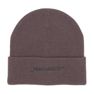 Hinnominate Hinnominate - Beanie met gebreid effect - Dames - Accessoires - Bruin - Maat: ONE Size Wol