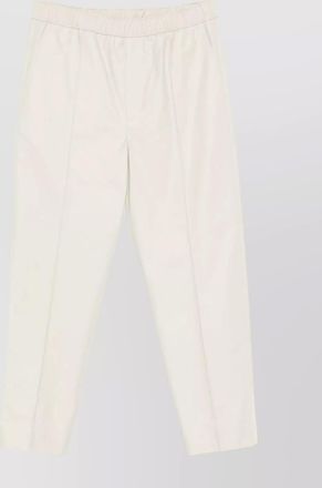 Lanvin wool straight-leg cropped trousers