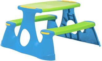 vidaXL Mesa De P&iacute;cnic Para Ni&ntilde;os Polipropileno 89,5x84,5x48 Cm Vidaxl
