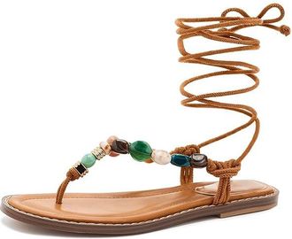 Kenneth Cole Santiago Womens Sandals Pecan : 9.5 M, Faux Leather
