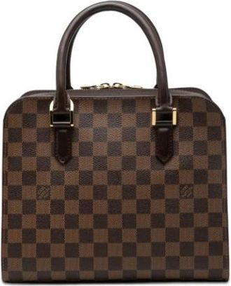 Louis Vuitton Pre-owned Triana Handbag - unisex - Vintage Handtas - Bruin - ONE Size - Leer - Vintage