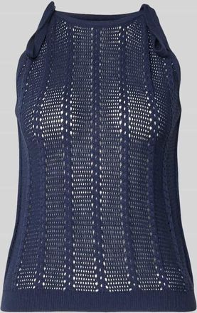 Vero Moda Relaxed Fit Tr&auml;gertop aus Baumwoll-Mix Modell LUX LIGHT in Dunkelblau, Gr&ouml;&szlig;e XL