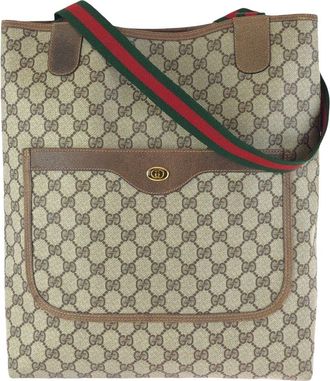 Gucci Gg Supreme Shoulder Tote (Authentic Pre-Loved)