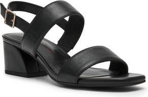 Anne Klein Macaron Block Heel Sandal in Black at Nordstrom Rack, Size 5.5