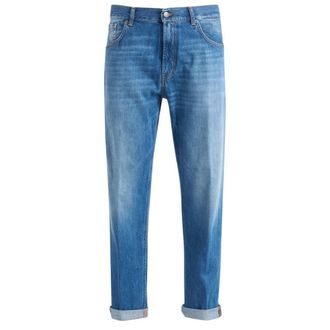 Dondup Slim-fit Jeans, male, Blue, Size: W33 Ervin Jeans