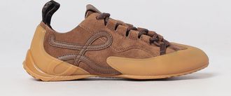 Loewe Grip Suede Calfskin Lace-Up Sneakers with Bicolor Design