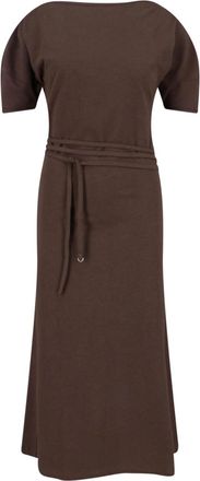 Christophe Lemaire Abito Midi In Jersey