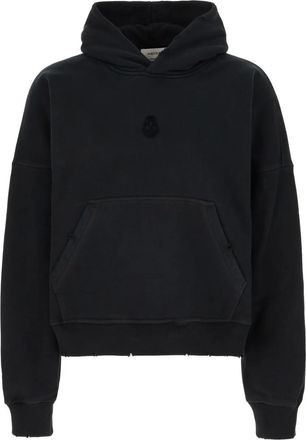 Alexander McQueen Felpa con cappuccio Selvedge - Nero