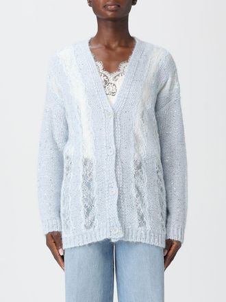 Ermanno Scervino Sweater ERMANNO FIRENZE Woman color Gnawed Blue