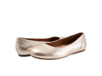 Softwalk Sonoma Womens Shoes Champagne Metallic : 8.5 N (AA), Leather