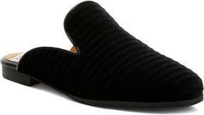 Rag & Co. Ouzini Textured Velvet Mule in Black at Nordstrom Rack, Size 10