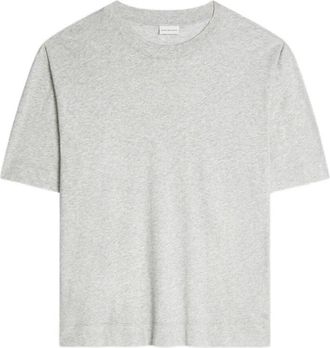 Dries Van Noten Grey Logo T-Shirt