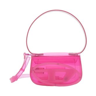 Diesel 1DR-Iconic Schoudertas - Dames - Handtassen - Roze - ONE Size - Tassen