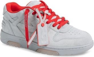 Off-white Out of Office Low Top Sneaker in Light Blue - Brick Red at Nordstrom, Size 12Us