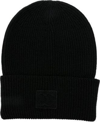 Dolce & Gabbana Berretto a coste - Nero