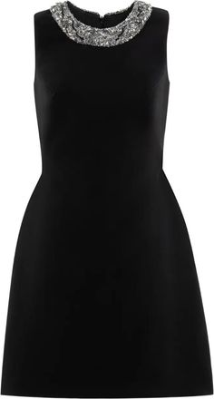 Saiid Kobeisy Abito corto con decorazione - Nero