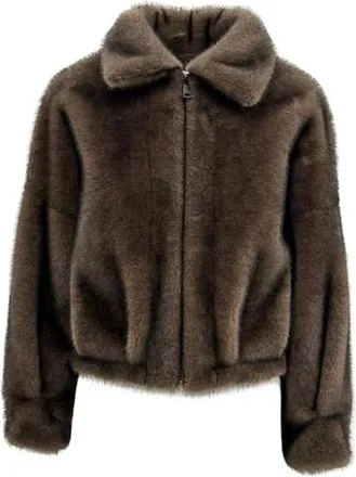 VALENTINI 1972 Mujer, Chaquetas, Marr&oacute;n, Talla: S
