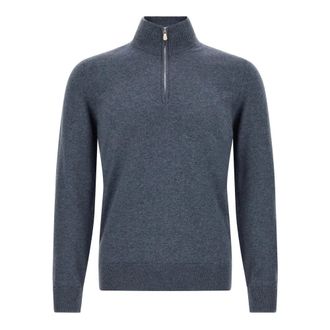 Brunello Cucinelli Heren, Truien, Blauw, Maat: L Kasjmier