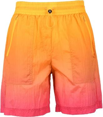 Patrizia Pepe Nylon Elastische Taille Bermuda Shorts - Dames - Korte Broeken - Veelkleurig - S - Nylon - Korte Broeken