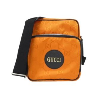 Gucci Pre-owned Nylon gucci-bags - unisex - Gucci Vintage - Vintage Cross Body Bags - Orange - ONE SIZE - Pre-owned