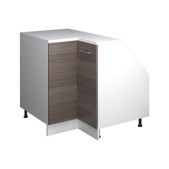 Vicco Armario Para Techo Inclinado Armario De Esquina Rion, Gris Noble, 75.6 X 81.6 Cm Con 1 Puerta, Carcasa Del Armario 60 Cm De Profundidad, Vicco