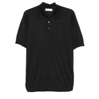 Brunello Cucinelli Fine-knit Polo Shirt