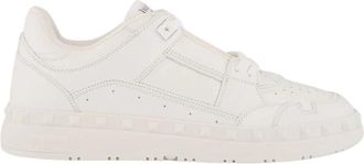 Valentino Garavani Witte Freedots Sneakers - Heren - Sneakers - Wit - 45 EU - Schoenen