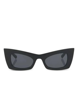 Saint Laurent Eyewear SL 702 cat-eye sunglasses - women - Plastic - 49 - Black