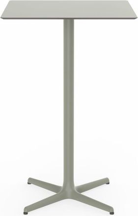 Resol Mesa cuadrada alta 70x70 toledo madera metal verde