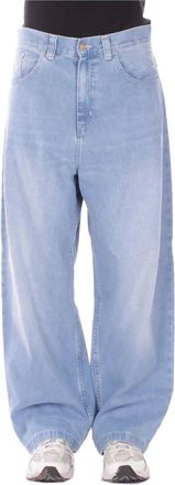 Carhartt Work in Progress Jeans, Heren, Blauw, L, Loose-fit Jeans