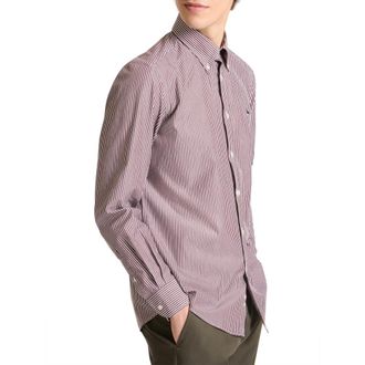 Harmont & Blaine Shirts - Heren - Casual Overhemden - Rood - 2XL - Overhemden