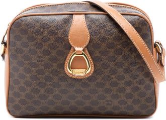 Celine Pre-owned Celine Macadam Coated Canvas Crossbody FFT7U2JQF12TQHUR