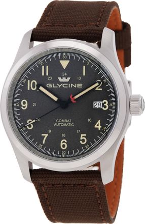 Glycine Combat Field Automatic Grey Dial Mens Watch GL0577