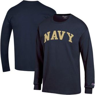 Champion Mens Champion Navy Navy Midshipmen Basic Arch Long Sleeve T-Shirt at Nordstrom, Size X-Large