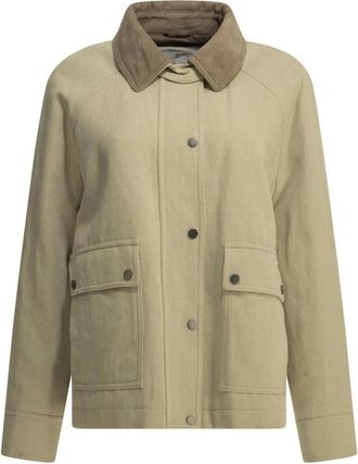 Brunello Cucinelli Mujer, Chaquetas, Beige, Talla: L