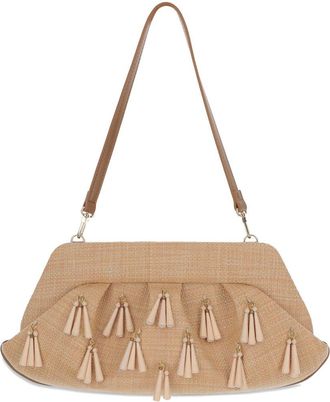 Themoir&egrave; Themoir&egrave; Emera Fringed Clutch Bag