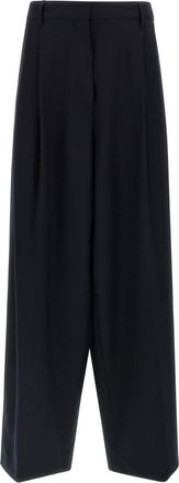 Fabiana Filippi Blue Wide range of trousers