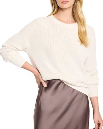 Nic+Zoe Nic+Zoe Shaker Stitch Crewneck Sweater
