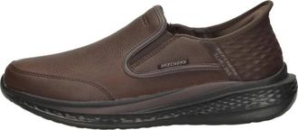 Skechers Slade Loafers - Heren - Loafers - Bruin - 47 1/2 EU - Schoenen
