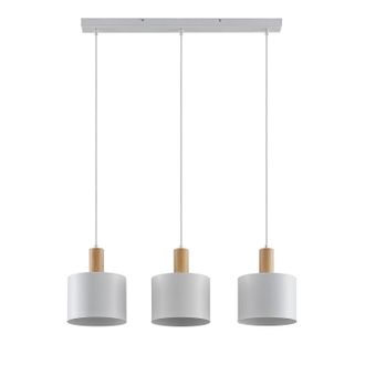 Lindby Lindby L&aacute;mpara Colgante kadir En Blanco De Metal