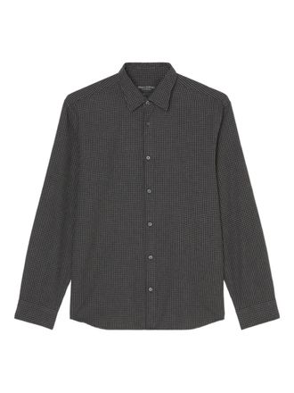 Marc O'Polo checked button-up shirt - men - Cotton - M - Black