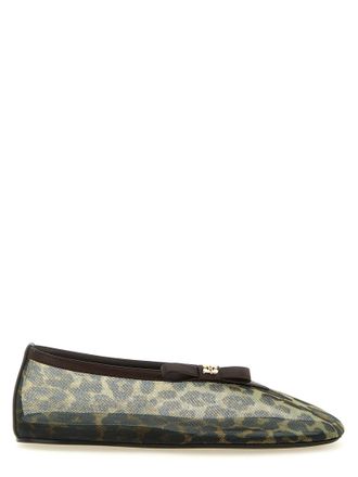 Ganni Jenny Ballet Flat - Black