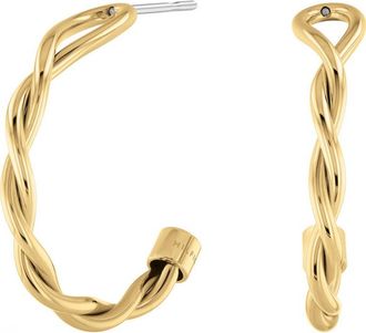 Tommy Hilfiger Womens 2780687 Ladies Earrings - Gold - One Size