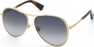 Nina Ricci Womens SNR407 59 590300 Sunglasses - Gold - One Size
