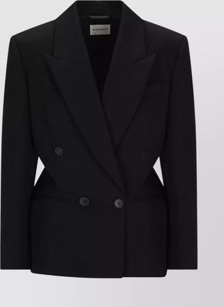 Givenchy double-breasted jacket featuring button detailing