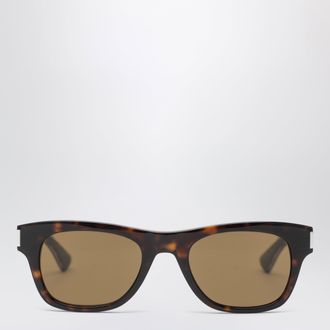 Saint Laurent Havana rectangular sunglasses