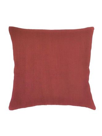 Anaya with Love So Soft Linen Pillow with Down Insert in Rustic Red at Nordstrom, Size 1Ft 8In X 1Ft 8In